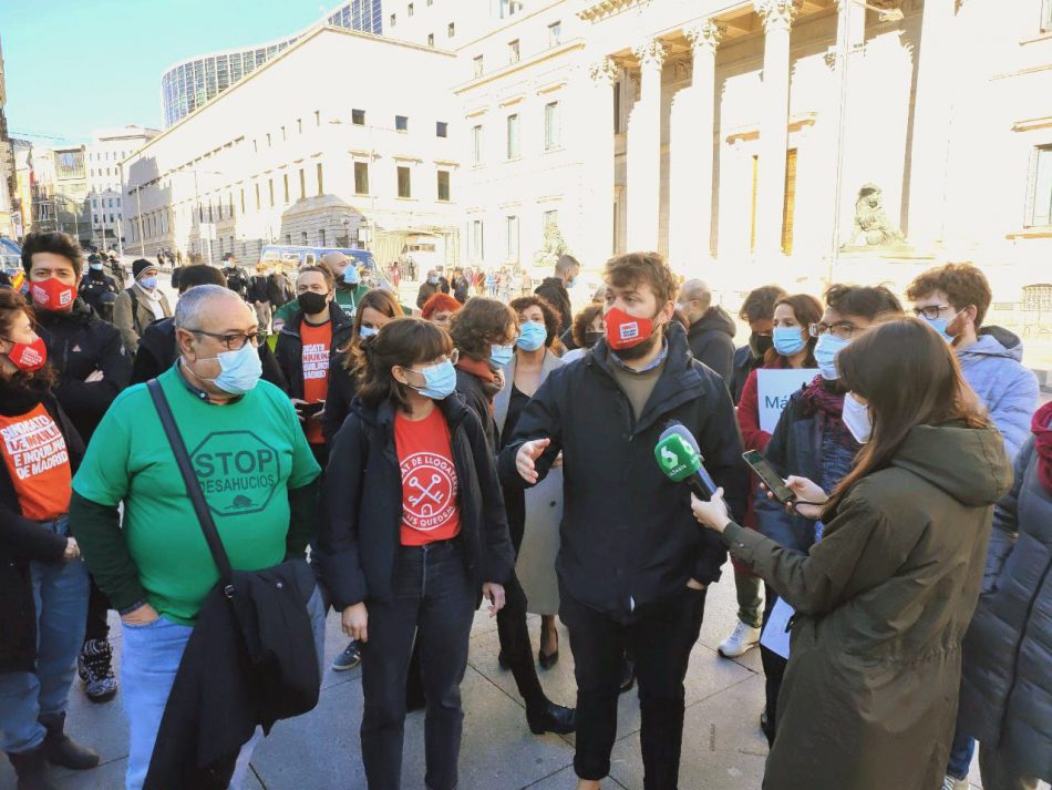 El Congreso rechaza la proposición de Ley de Garantía del Derecho a la Vivienda Digna y Adecuada con los votos de PSOE, PNV, PP, Vox y Ciudadanos