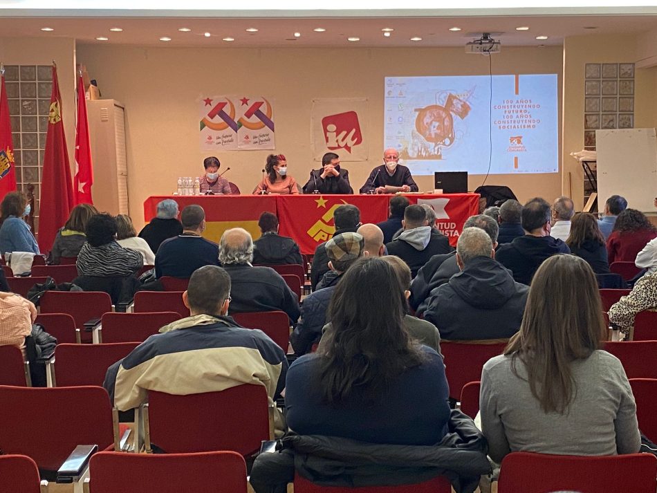 Celebran acto Centenario PCE y 35ºAniversario IU en Alcalá de Henares