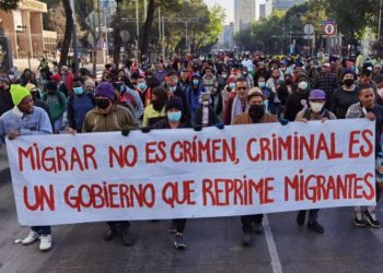 Caravana de migrantes se disolverá por acuerdo con gobierno de México