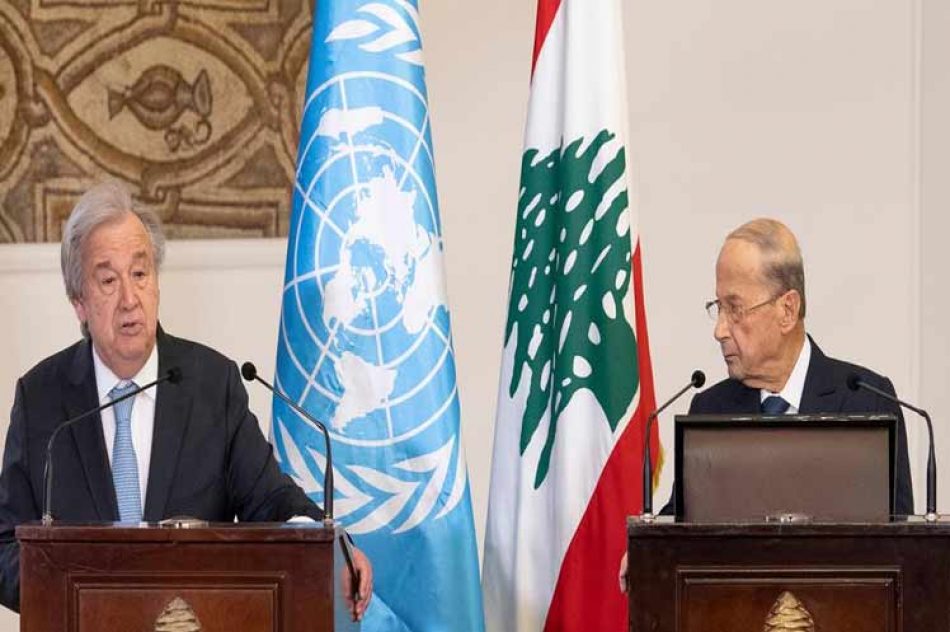 Líbano pide a ONU cambio de enfoque sobre refugiados sirios