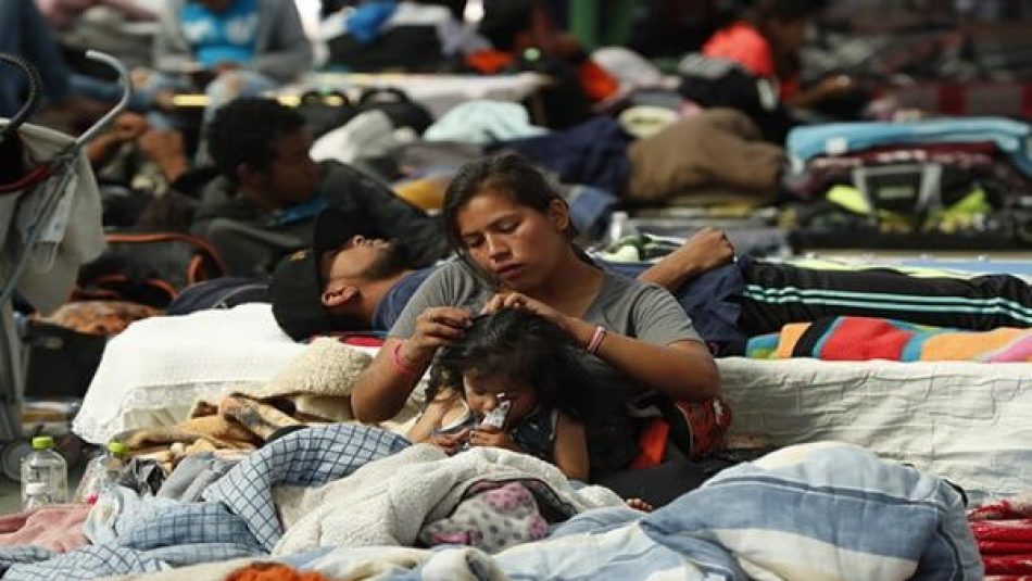 Migrantes piden ayuda a CNDH de México por situación migratoria
