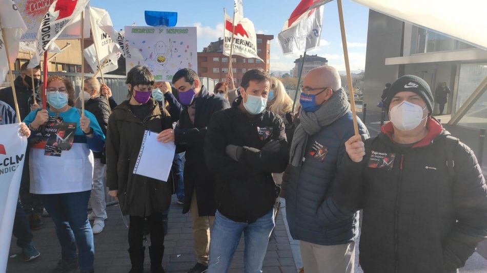 Podemos CLM y STAS-CLM Intersindical denuncian recortes en el servicio de limpieza del Hospital General de Albacete