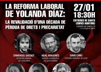 Fòrum de debat sobre la Reforma Laboral