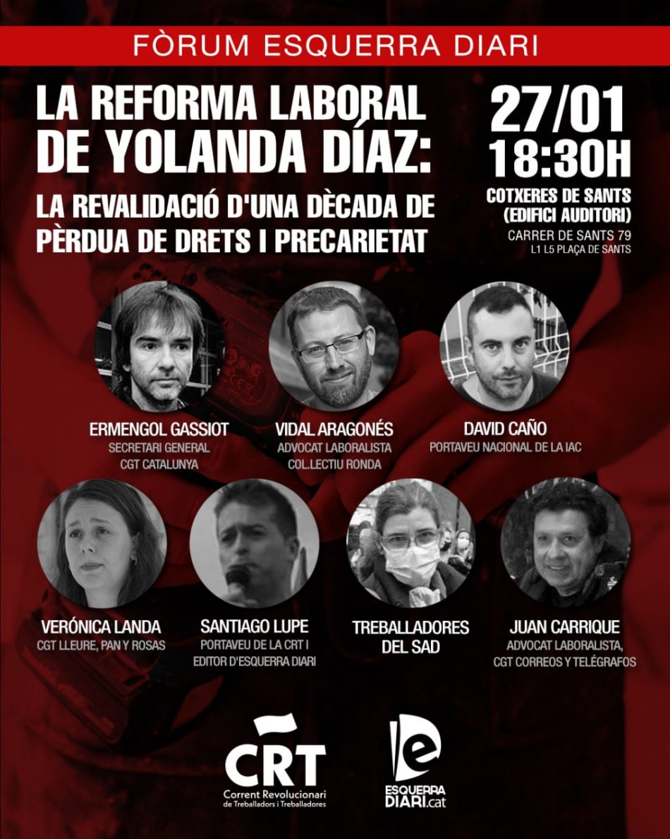 Fòrum de debat sobre la Reforma Laboral