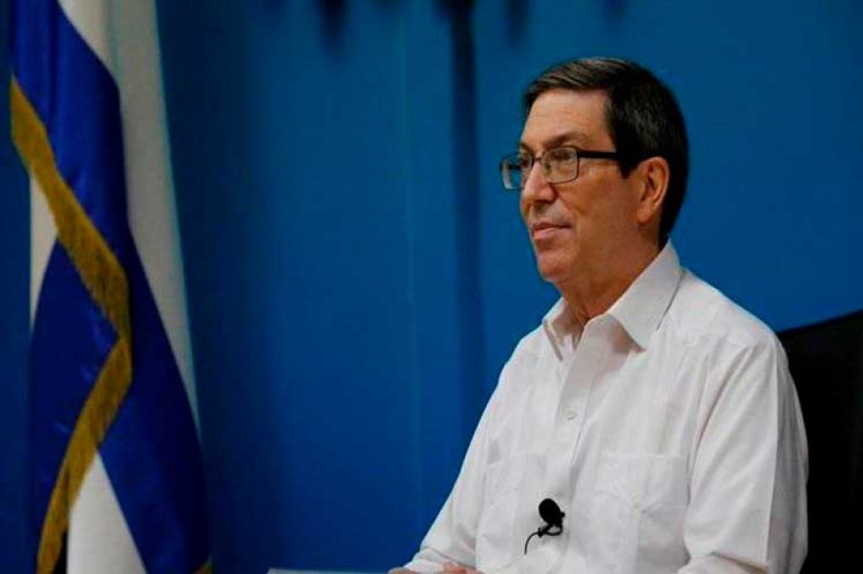 Canciller cubano denuncia inequidad en enfrentamiento a pandemia