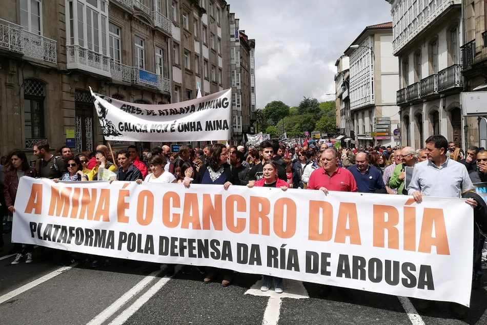 El mayoritario rechazo de las cofradías de pescadores de la ría de Arousa al proyecto de Cobre San Rafael deja en ridículo las declaraciones de José Antonio Santamaría a favor de la mina de Touro