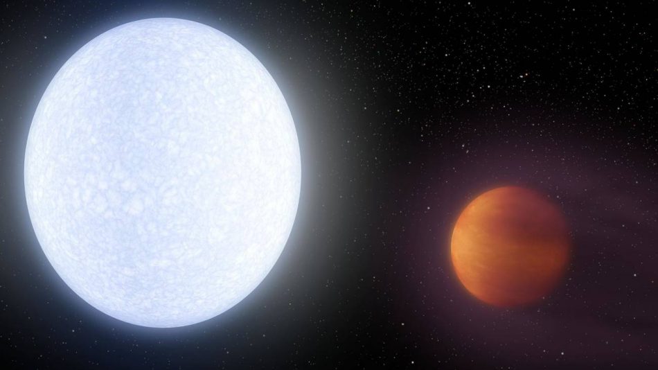 Primera detección de átomos de oxígeno en la atmósfera de un exoplaneta