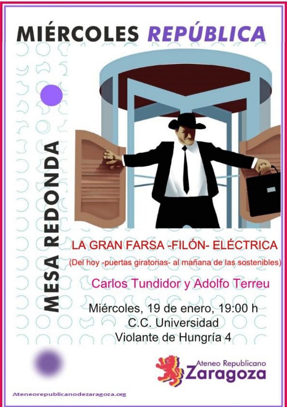 «La Gran Farsa – Filón – Eléctrica»: Mesa redonda