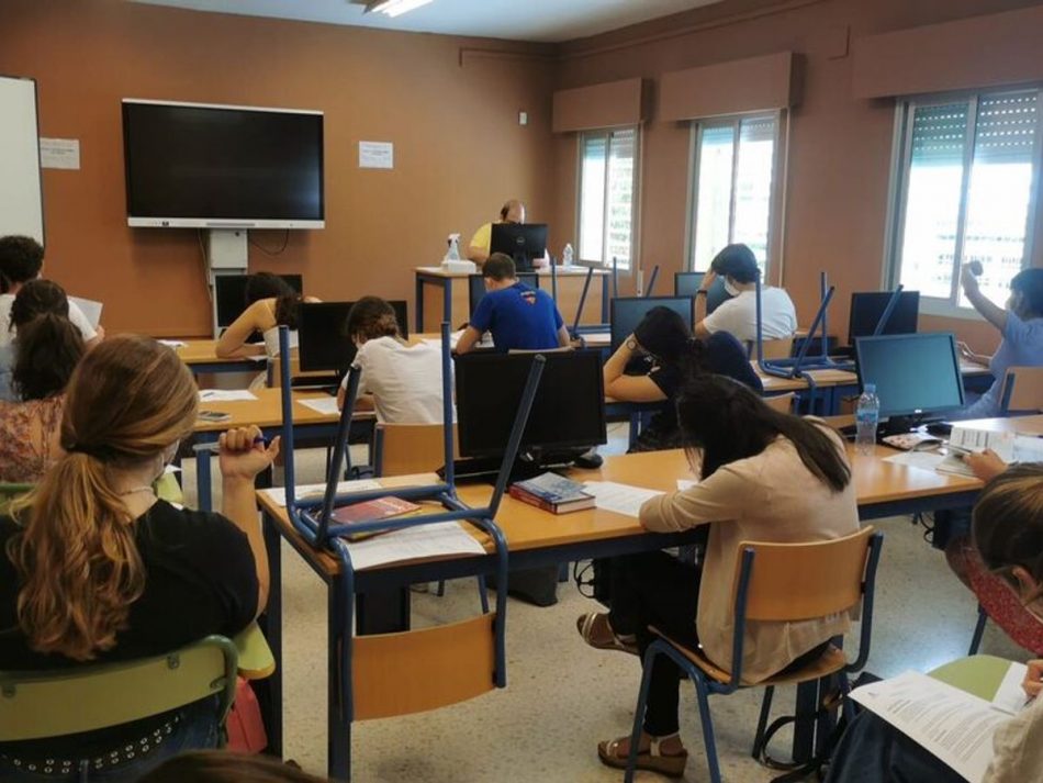 Unidas Podemos por Andalucía reclama un plan de contingencia contra el Covid para garantizar la seguridad en las escuelas