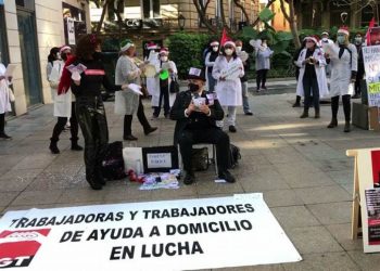 El Sábado 8 de enero comienza en Almería la Marcha Blanca andaluza del Servicio de Atención Domiciliaria (SAD)