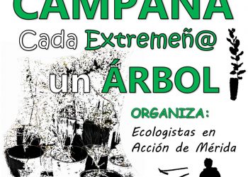 Ecologistas en Acción de Mérida organiza una quedada popular para plantar árboles este domingo en la ciudad