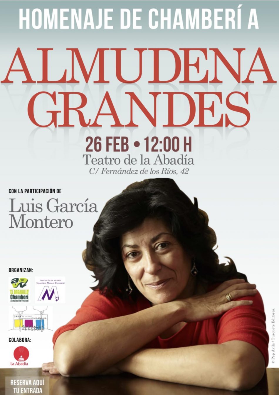 Chamberí rinde homenaje a Almudena Grandes