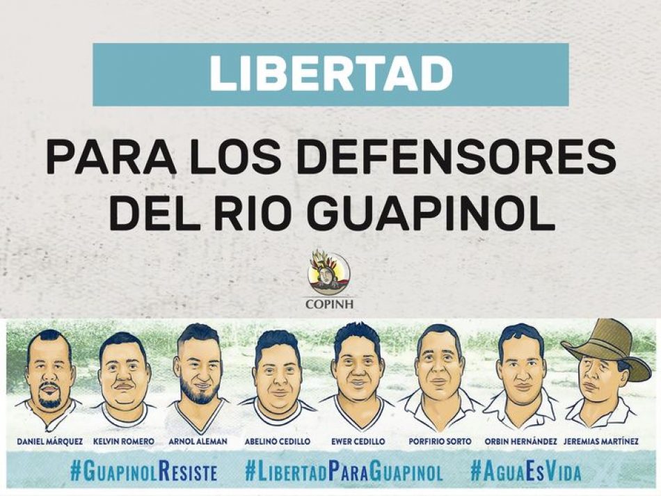 COPINH rechaza enérgicamente fallo condenatorio de 6 de 8 defensores de Guapinol (Honduras)