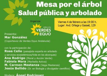 Verdes EQUO organiza en Málaga la “Primera Mesa por el Árbol: Salud pública y arbolado”