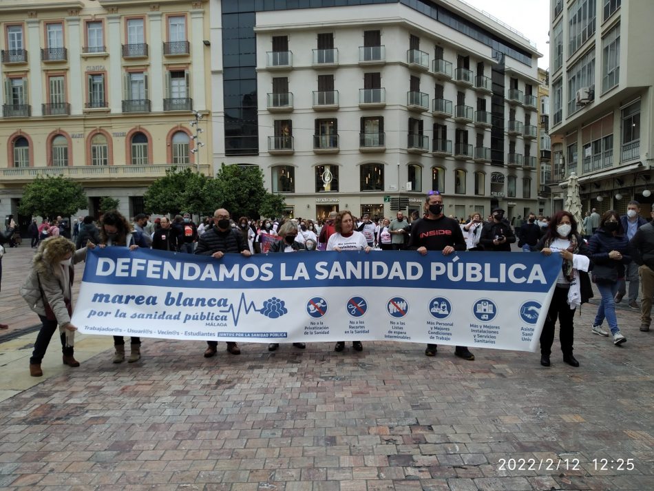 Marea Blanca: «Mientras liquida nuestra salud, Ayuso arrolla con su Ley Ómnibus»