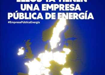 La propuesta de creación de una empresa pública de energía, rechazada por PSOE, PP, Cs, Vox y PNV