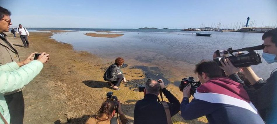 Por un Mar Menor Vivo muestra las imágenes que a las autoridades europeas no les van a enseñar