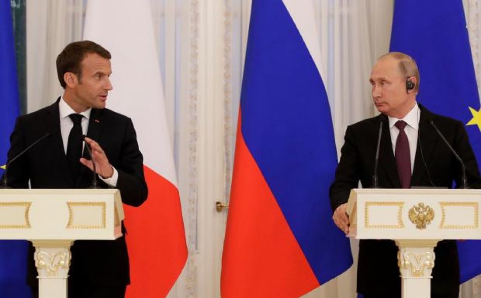 Putin y Macron dialogan ante el incremento de la conflictividad en el Donbás