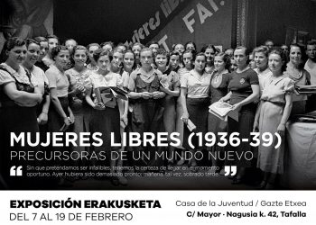 Exposición «Mujeres Libres (1936 – 1939)» en Tafalla (Navarra)