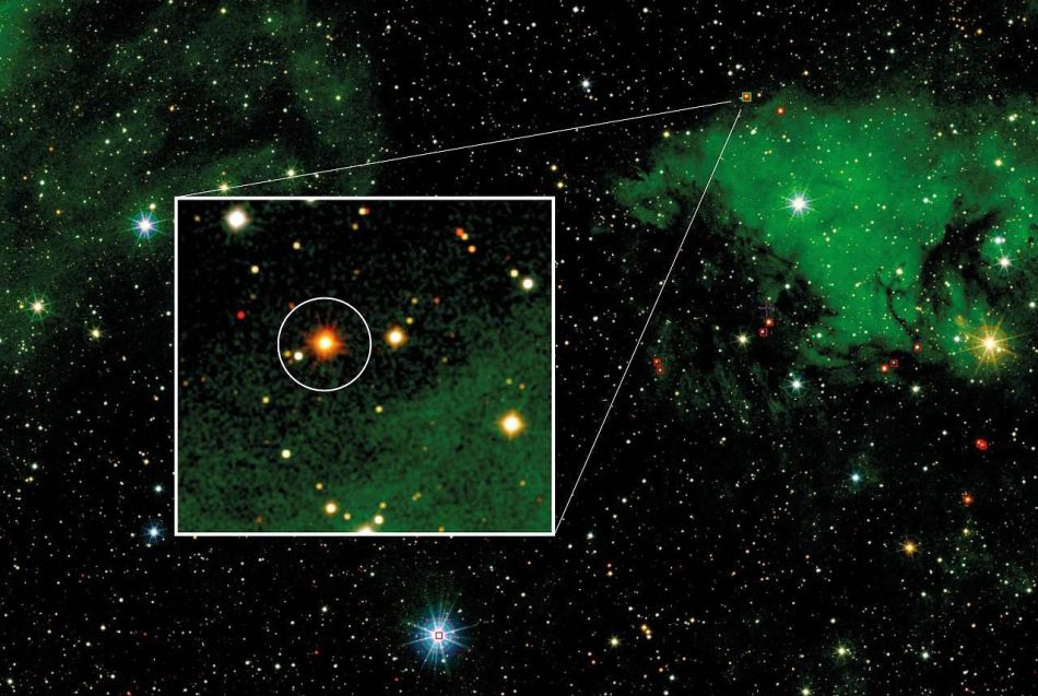 Una de las estrellas más masivas y luminosas de la Vía Láctea viaja a gran velocidad