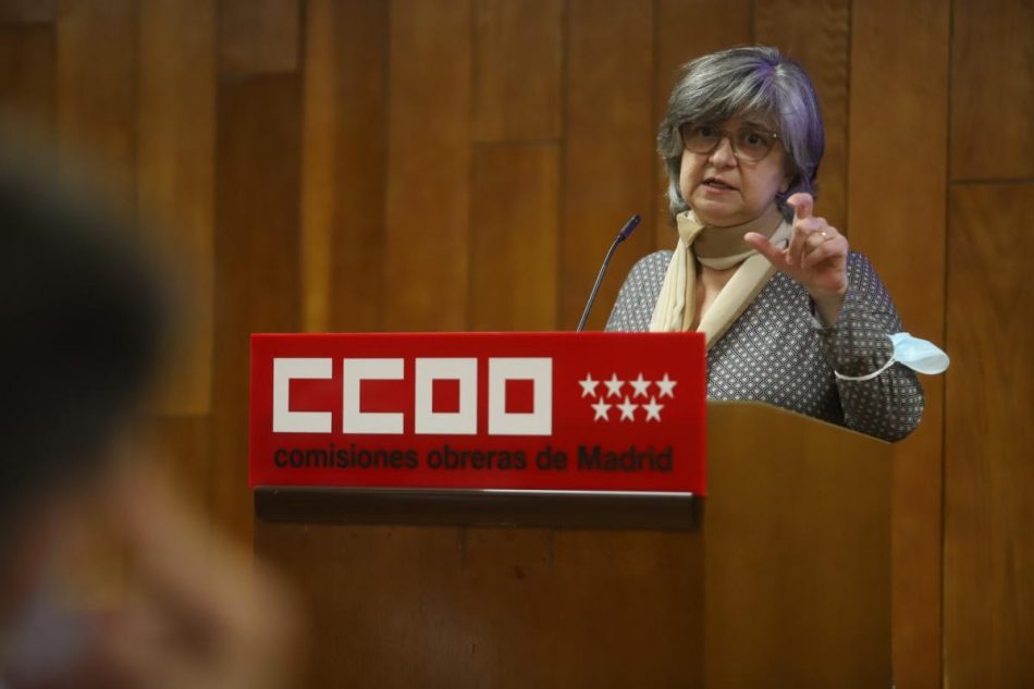 CCOO de Madrid reclama un pacto de rentas que proteja a las personas trabajadoras