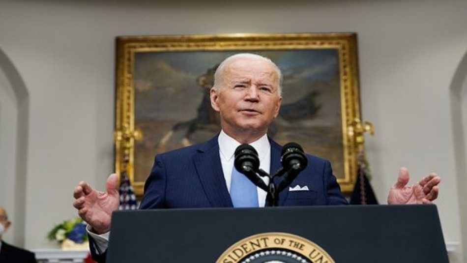 Joe Biden insta a los ciudadanos estadounidenses a abandonar Ucrania