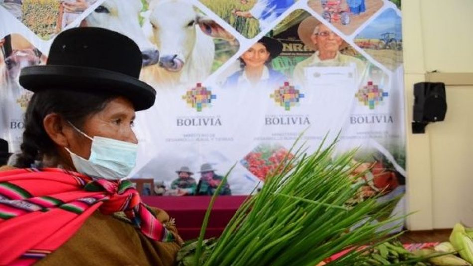 Gobierno boliviano destina presupuesto a seguridad alimentaria