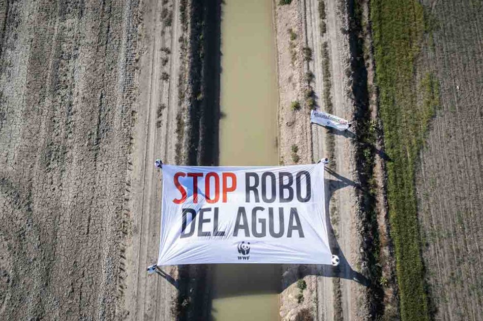 Denuncian los puntos negros del robo del agua en España con tres acciones
