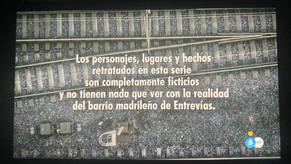 Las asociaciones vecinales de Entrevías continúan su pelea contra el estigma del barrio que difunde la última serie de Telecinco