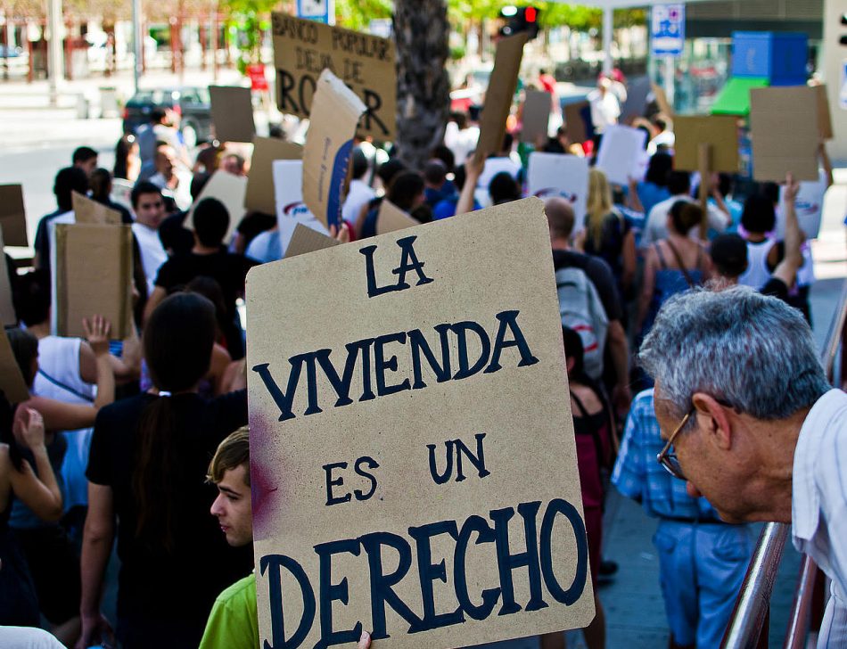 El PSOE rechaza las enmiendas para garantizar el derecho de vivienda presentadas por Unidas Podemos, ERC y Bildu en los PGE