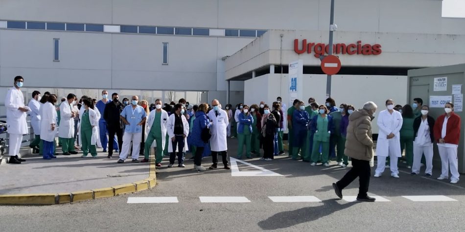 «La dejadez y desidia de la Gerencia del Hospital del Tajo para con sus profesionales y pacientes, asfixia las Urgencias del centro, en situación crítica desde hace meses»