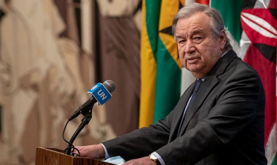 António Guterres pide una salida diplomática a la guerra de Ucrania y urge al a protección de los civiles