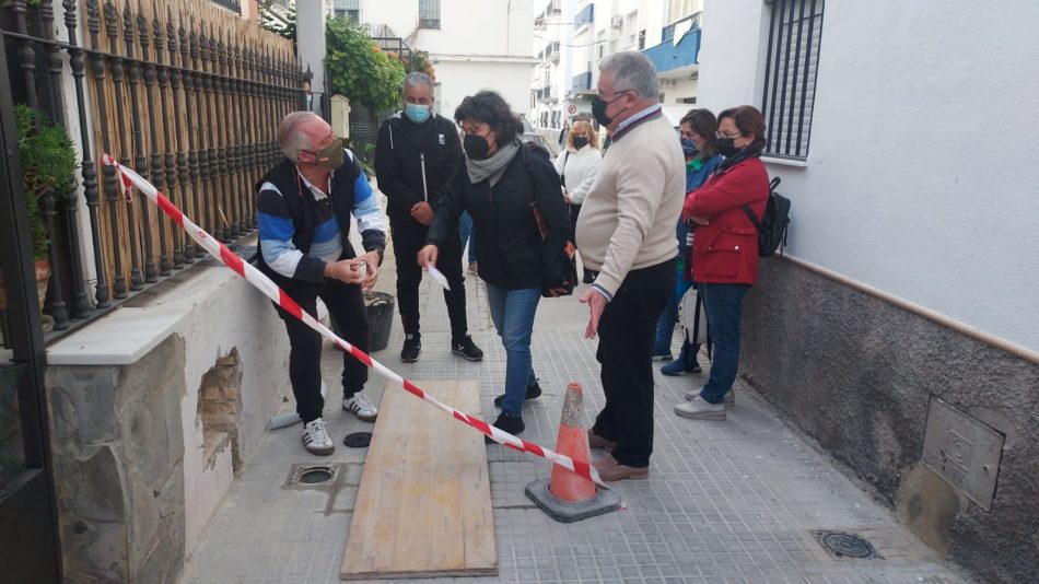 IU Sanlúcar pide al gobierno municipal que aclare los cortes de suministro a los vecinos/as de la calle Padre González Carmona