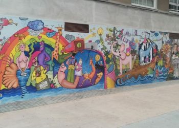 La presión social logra paralizar la destrucción de los murales de Artenbitrir (Alicante): «L’art no se toca»