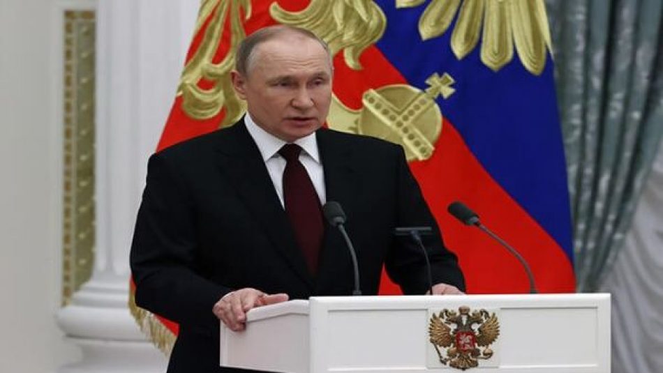 Vladimir Putin anuncia una operación militar especial para defender el Donbás