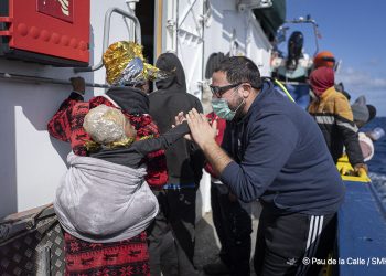 Aita Mari desembarca a las 176 personas rescatadas en Lampedusa