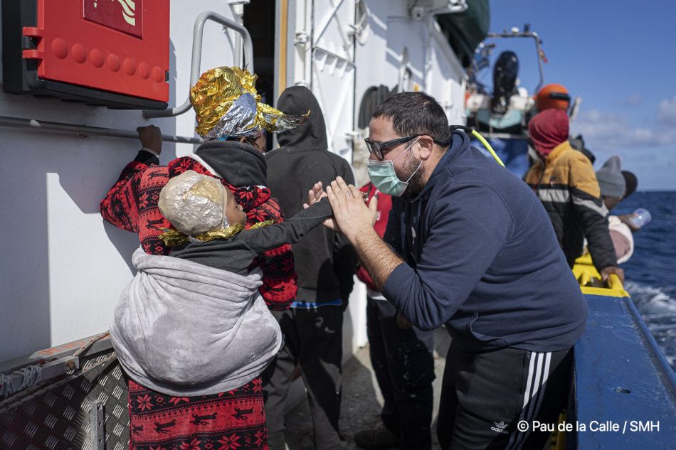 Aita Mari desembarca a las 176 personas rescatadas en Lampedusa