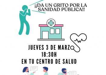 3 de marzo: protestas vecinales simultáneas ante los seis centros de salud de Usera