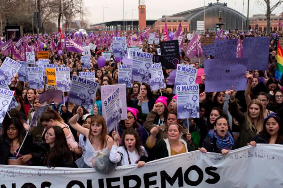 8M: huelga estudiantil feminista. Convocatoria de las movilizaciones por la mañana y por la tarde