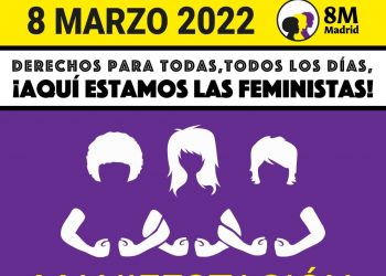 8 de marzo de 2022 Derechos para todas, todos los días