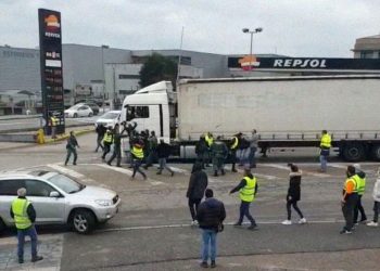 CCOO condena el vandalismo y las agresiones de las patrullas de la plataforma del transporte contra los trabajadores/as asalariados