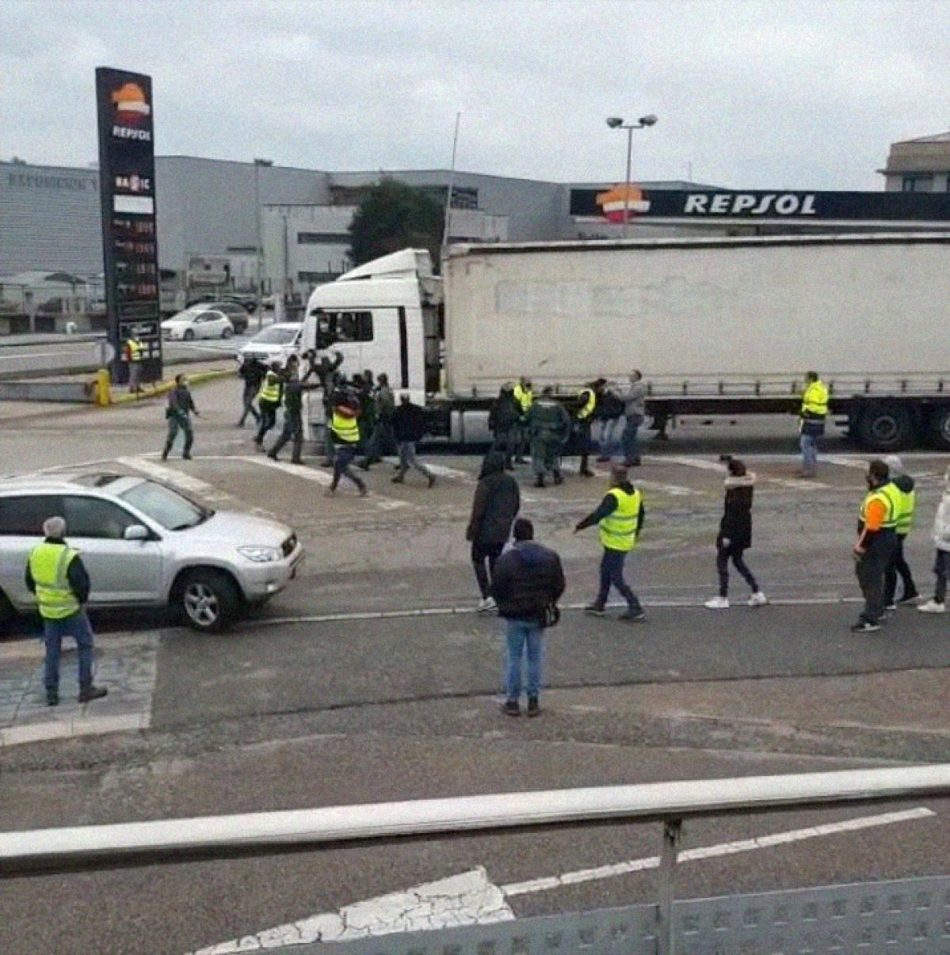 CCOO condena el vandalismo y las agresiones de las patrullas de la plataforma del transporte contra los trabajadores/as asalariados