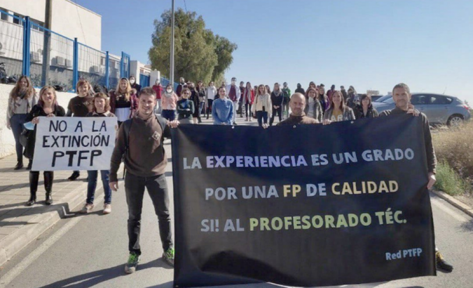 «La Ley de FP debe reconocer a todo el profesorado técnico de FP»