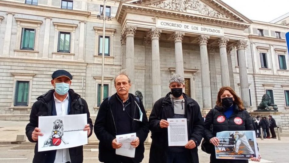 CCOO muestra su indignación por las enmiendas del PSOE al proyecto de Ley de Fondo de Compensación de las Víctimas de Amianto