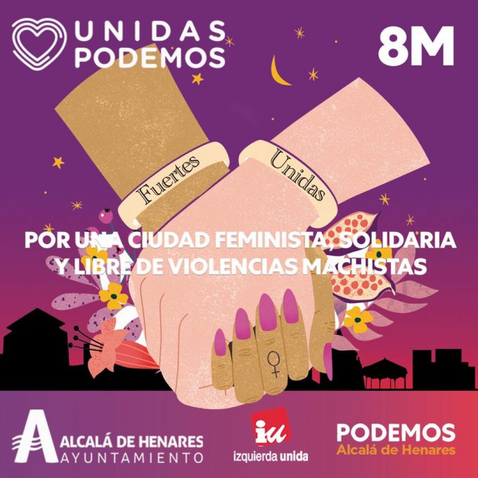 IU denuncia el falso feminismo del Ayuntamiento de Alcalá de Henares, que sigue sin Plan de Igualdad, obligatorio desde 2015
