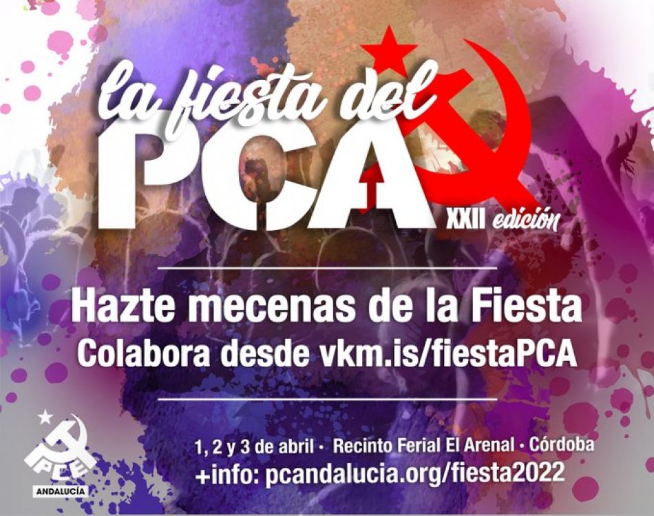 La XXII Fiesta del PCA reúne en Córdoba a Irene Montero, Alberto Garzón o Enrique Santiago
