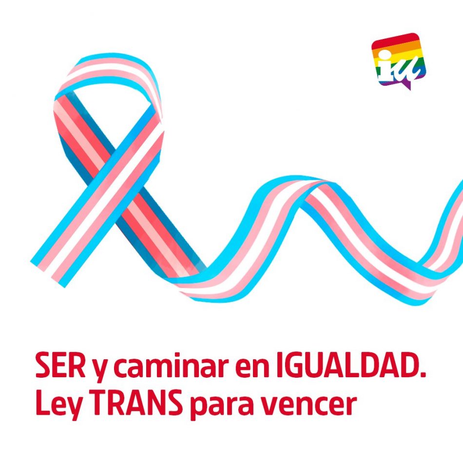 Comunicado de ALEAS-IU en el Día Internacional de la Visibilidad Trans: ‘Ser y caminar en igualdad. Ley Trans para vencer’