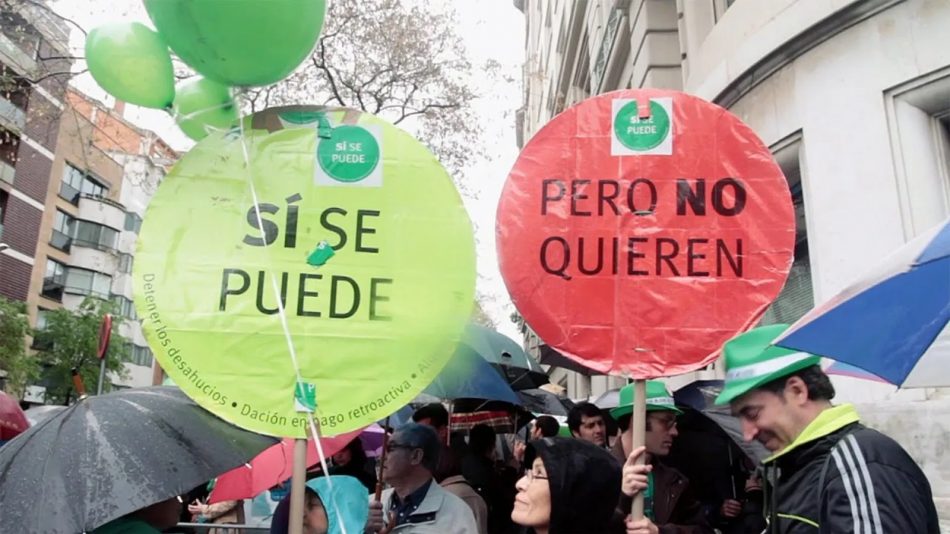 PAH: «Sin nuestras enmiendas, no será ley vivienda»