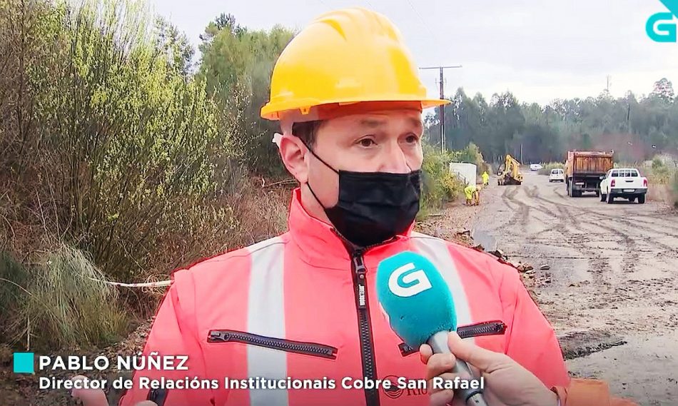 La denuncia de manipulación informativa en la TVG por favorecer el negocio de Atalaya Mining en la mina de Touro llega a la Comisión Permanente del Parlamento de Galicia