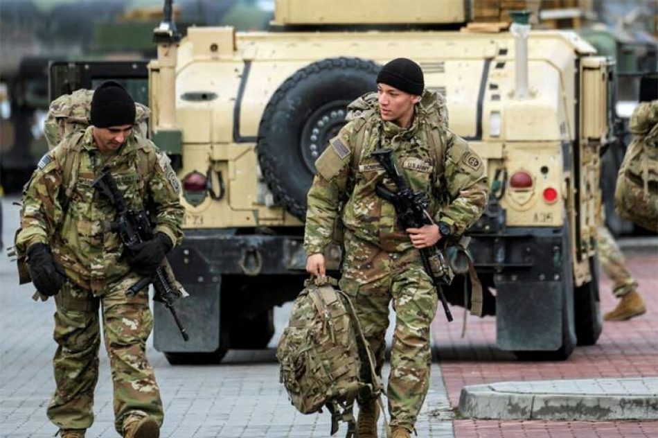 Tropas de EEUU instruyen a soldados ucranianos en Polonia